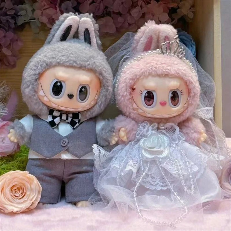 Baby Clothing Usa - 15 17 センチメートルラビュブ人形結婚式恋人ドレス衣装服シフォンスカートスーツ服革靴セットドールハウスアクセサリー