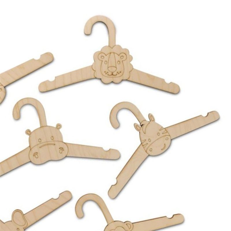 ABVT-20個入り かわいい木製ハンガー 壁掛け式 コート - Baby Clothing Hanging Rack のレビューと価格